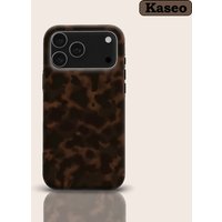 KASEO Matte Bumper for Magsafe Case for IPhone 17 16 15 14 Plus 13 Pro Max Shockproof Hard PC Earthy Camo Cover