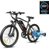 AliExpress Samebike EBE2 Adult NEW Commuter City E-bike Peak 500W Motor 36V13AH Removable Battery Electric Bicycle 24