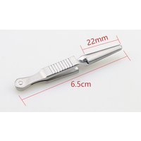 Arterial Vascular Clip Hemostat Closer Temporary Surgical Interruption Cross Clip