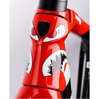 AliExpress Road Bicycle Sticker Head Tube Shark Sticker Frame Decorative Concealer Anti-scratch