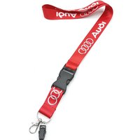 Card Lanyard Keychain Motorcycle Car Keyring Neck Wear Chains For Audi A1 A4 A5 A6 A7 A8 B6 B7 B8 B9 TT TTS 8S SQ5 A4L A6L Q3 Q5