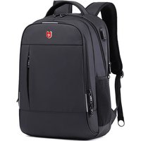 Swiss Waterproof Large Capacity Backpack 15.6 Inch Laptop Bag with USB Charging School Bag Teens Business Travel Hiking Bag