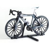 AliExpress HooCrawler 1/10 RC Simulation Bike Rack Mini Scale Bicycle Rear Rack Metal Bicycle Decorative for 1/8 1/10 RC Crawler TRX4 FCX10 SCX10