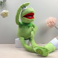 Kawaii Kermit The Frog Stuffed Toys Muppets Plush Animal Doll Funny Stuff For Kids Cute Anime Fabric Soft Toy Gifts For Girl Boy