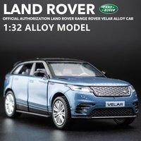 1:32 Land Range Rover Velar Alloy Car Model Diecast & Toy Metal Vehicles Toy Car Model High Simulation Sound Light Kids Toy Gift