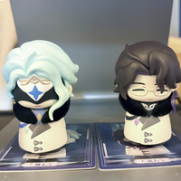 Hot Selling Genuine Genshin Impact Fatui Harbingers Chibi Blind Box Figurines Merchandise Doll Ornament Surprise Trendy Toy Gift image 4
