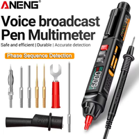 ANENG A3009 Digital Pen Multimeter Smart Voice Broadcast DC/AC Voltage Diode Buzzer Hz Capacitance Ohm NCV Induction Meter Test