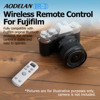 USB-C BR-3F Wireless Remote Shutter Release for Fujifilm X-T50 X100VI X-S20 X-H2S X-H2 X-T5 X-T4 X-T3 X-T30II X-T30 X-S10