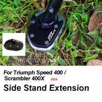 For Triumph Speed 400 Scrambler 400X motorcycle accessories 2024 Extension for side stand foot
