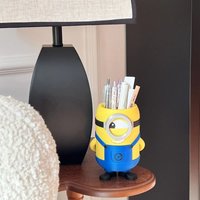 Minions cartoon cute student pen holder creative personality home office desktop storage decoration anime peripheral wholesale