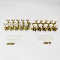 1 Set Metal 5R5L Tuning Pegs Tuners for 10 String Guitar/Mandolin Musical Guitar Tuning Pegs Keys for Mandolin Guitar