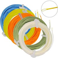 Aventik 85FT Weight Forward Floating Fly Fishing Line Fly Line Expose Loop With Line ID Design