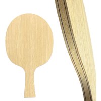 DIY Table Tennis Blade Carbon Blade 7 Ply Wood Limba Top Layer Ayous Core Professional Ping Pong Bat Paddle with FL/CS Handle