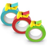 Tape Dispenser with Cutter, Compact Adhesive Tape Holder for Masking & Painter Tape, DIY Painting Accessory