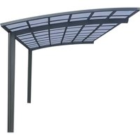 Customization High Quality Carport Car Shelter Factory Price Sun Shading Shelter Aluminium Polycarbonate Sheet
