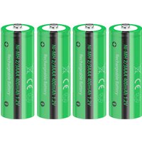 4/10/20PC PKCELL 1.2V 400mAh 2/3 AAA Ni-MH Rechargeable Battery Button top Solar Garden light Lamp Batteries