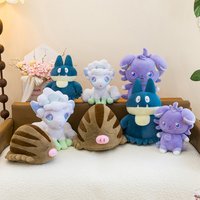 35/45cm Swinub Pokemon Plush Toys Alolan Vulpix Doll Cute Large Pokémon Espurr Plushie Stuffed Pillow Munchlax Gift for Kid Xmas