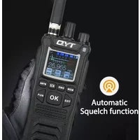 In stock In stock QYT CB-58 27MHz AM FM CB Radio 4W 26.965-27.405MHz 40 Channel NB/ANL Wave Filter Civilian Band Handheld Long R