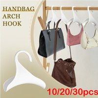 10/20/30pcs Hook Set Widen Hangers Hat Scarf Shawls Purse Handbag Storage Holder Wardrobe Organizer Bag Rack Storage Hangers