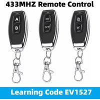 RF433MHZ RF433 Remote Control Universal Wireless Clone Switch Cloning Copy Gate Garage Door Control Duplicator Key