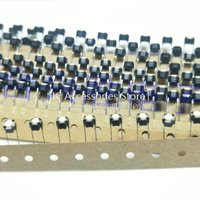 50PCS EVQ11A04M Light Touch Key Switch 6*6*4.3MM Round DIP 2 Pin White Tactile Push Button Switch