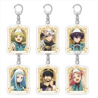 Anime Witch Hat Atelier keychain Koko Kifuri Mano Tetia Cartoon Character Acrylic Pendant Keychain Backpack Decoration Pendant