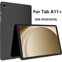 Silicone Case for Samsung tab A11+/A11 Plus/A9 Plus SM-X230 X236, Soft TPU Back Cover, Lightweight, Anti-Slip, Scratch-Resistant