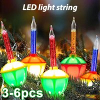 Christmas Bubble Light Bulbs Traditional Christmas Bubble Lights 3pcs Replacement Bulbs Red Blue Classic Christmas Lights Bulbs