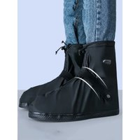 AliExpress Summer Rainproof Anti-Slip Reusable Black Boots Shoes Pants Cover Legs Protection Cycling Hiking Waterproof Rain Snow Boot Cover