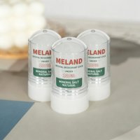 Crystal Deodorant Stone 1/2/3pcs Salt Crystal Deodorant Sticks for Travel All Natural Unscented and Aluminum Free for Women& Men