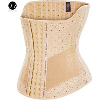 25 Steel Bones Latex Waist Trainer Body Shaper Long Torso Tummy Control Corset Shapewear Women Waist Cincher Slimming Belly
