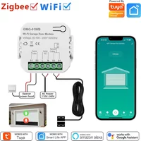 Tuya WiFi Zigbee Smart Garage Door Controller Opener Universal Garage Door Control Switch Voice Control for Alexa Google Home