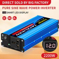 Pure Sine Wave Inverter 1000W-4000W DC 12V and 24V to AC 220V 50hz Power Inverter Charger Adapter Universal Socket image 4