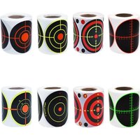 200Pcs/Roll 7.6cm/3" Inch Shooting Splatter Target Stickers Self-Adhesive Splatter Splash Reactive Sticker Round Targets