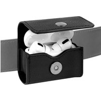 Geekria Belt Magnetic Case Cover Compatible with AirPods 4 AirPods Pro 2 AirPods Pro Earbuds, Belt Clip Protective Carrying Case