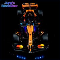 LED Light Kit for LEGO 42228 Technic McLaren MCL39 F1 Car Bricks Lamp Toys Accessories Set Christmas Gift (Model Not Included)