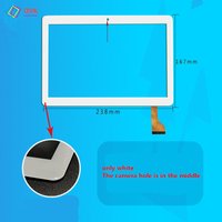 White 10.1 inch touch screen for BDF X20 Tablet PC capacitive touch screen panel repair replacement parts