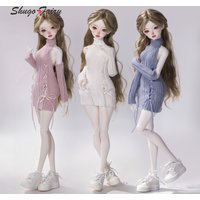 ShugaFairy Sadie F BJD Doll 1/4 Outfit 1/3 Fullset Handmade Kawaii Daily Detachable ArmSleeve Knitwear Ball Jointed Doll FC Gift