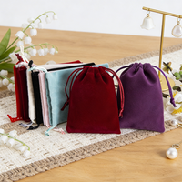 10Pcs Thick Velvet Drawstring Sacks Large Capacity for Luxury Jewelry and Ornaments Reusable for Wedding &Festival Gift Packing