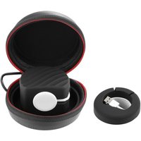 Mini Storage Bag for Apple Watch Case Carrying Case with Charging Dock Holder Built-in Portable Travel Straps iWatch Accessories