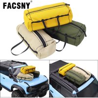 Simulation Miniature Travel Bag Roof Ornament Luggage Decoration For 1/10 RC Crawler Car TRX4 SCX10 II 90046 D90 Accessorie