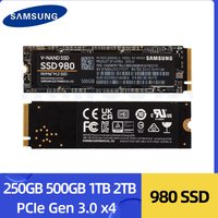 Samsung 980 SSD 250GB 500GB 1TB 2TB Internal Solid State Drive M.2 2280 TLC PCIe 3.0 x4 NVMe for Laptop Desktop