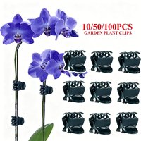 10/50/100Pcs Vine Clothespins Plant Climbing Fix Clip Butterfly Orchid Flower Support Clamp Garden Fruit Vegetable Stem Fastener