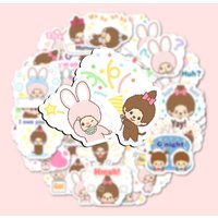 120/80/40pcs Cute Cartoon Chimutan Stickers For Laptop Water Bottle Luggage Notebook Waterproof Graffiti Vinyl Phone Decals