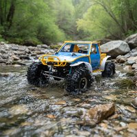 D1RC RCRFC Brushless Rainforest Chariot 1/10 RC Electric Remote Control Model Car Metal Pipe Rack Rock Crawler Adults Toys