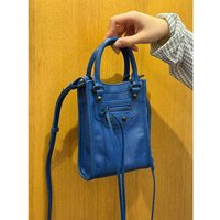 New Rivet Locomotive Mobile Phone Bag Trend Sweet Cool Oblique Span Small Women's Neutral Wind Handbag Texture Unique Fashion