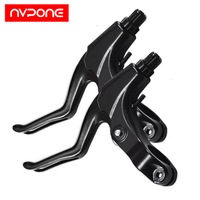Universal 1 Pairs Aluminum Alloy Bicycle Brake Handle for Fit 22.2mm Handlebars Ultralight Cycling Brake Levers V-Brake