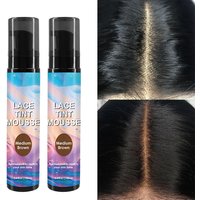 100Ml Lace Tint Mousse Medium Brown Concealer For Lace Wigs Toupees And Hair Pieces Waterproof Lace Tint Spray For Lace Wig