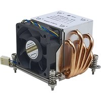 Good Thermal 2U Server CPU Heatsink for LGA115X LGA1200 LGA1366 CPU Cooler with 6025 Fan 6800rpm 5Heating Pipe TDP Up to 165W