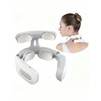 2026 1pc Portable Electric Neck Massager, Smart Cervical Massager - Neck and Shoulder Relief rechargeable